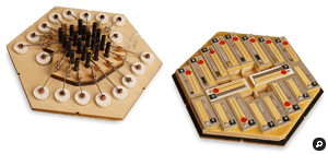 Inside view of the action and reedpan